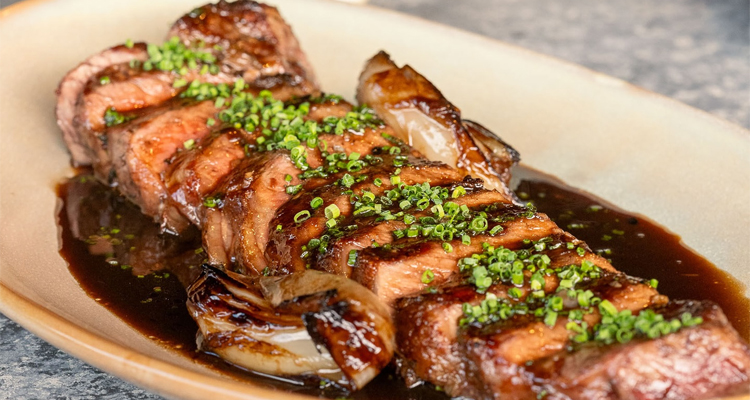 The char-grilled striploin at Ember, in Ottawa.