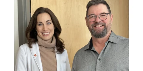 Dr. Gizelle Popradi and Raymond Cheslock - The McGill University Health Centre is a lifeline for cancer patients