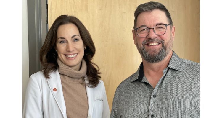 Dr. Gizelle Popradi and Raymond Cheslock - The McGill University Health Centre is a lifeline for cancer patients