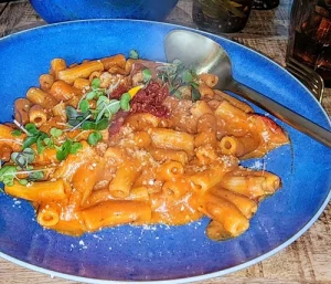 One of the Nöam Restaurant's popular pasta dishes.