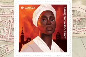 Canada Post's 2025 Black History Month stamp features Marie Joseph Angélique.