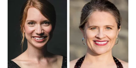 Pianist Meagan Milatz and mezzo-soprano Kristin Hoff awarded the Mécénat Musica Prix Goyer