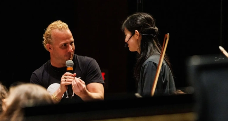 A conducting master class with Yannick Nézet-Séguin